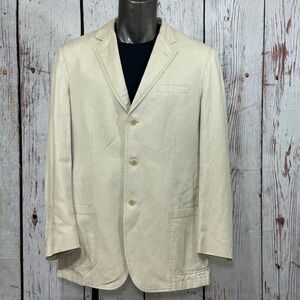 ERMENEGILDO ZEGNA linen/cotton blend Men’s Sport coat in size XXL 56 GUC